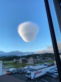 UFO?　気球？　出現！！！